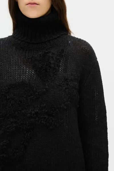 Ann Demeulemeester Fransina Turtleneck Sweater In Multicolor