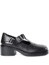 Ann Demeulemeester Freja Leather Pumps In Black