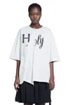 Ann Demeulemeester Frieke High-comfort T-shirt In White
