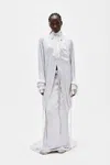Ann Demeulemeester Dete Long Pocket Shirt In Multicolor