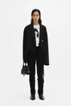 Ann Demeulemeester Georgette ''till The End'' Micro T-shirt In Multicolor