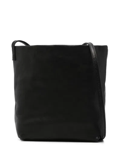 Ann Demeulemeester Ger Mini Soft Cross Body Bag In Black