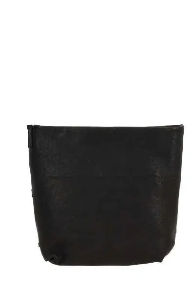 Ann Demeulemeester Ger Mini Soft Shoulder Bag In Black