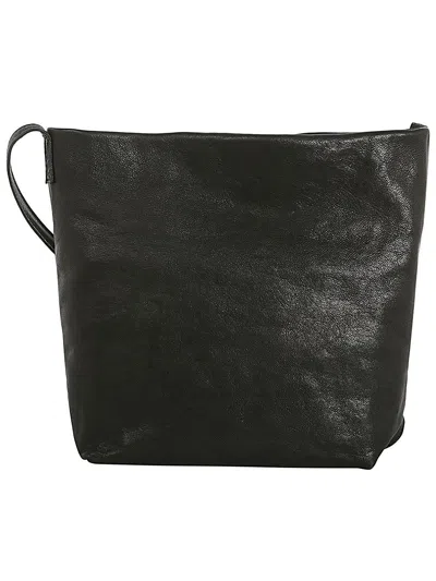 Ann Demeulemeester Ger Mini Soft Shoulder Bag In Black