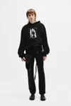 Ann Demeulemeester Gill 5 Pockets Standard Trousers In Black