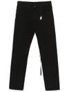 Ann Demeulemeester Denim Trousers With Belt Loops In Black