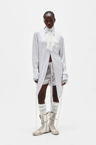Ann Demeulemeester Gilla Lace Boxers In White