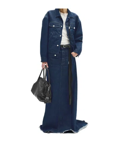 ANN DEMEULEMEESTER ANN DEMEULEMEESTER GOELE 5 POCKET COMFORT MAXI SKIRT