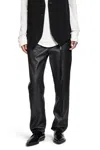Ann Demeulemeester Govaart 5 Pockets Slim Fit Trousers In Black