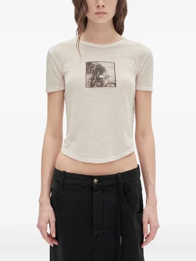 ANN DEMEULEMEESTER GRAPHIC-PRINT JERSEY T-SHIRT