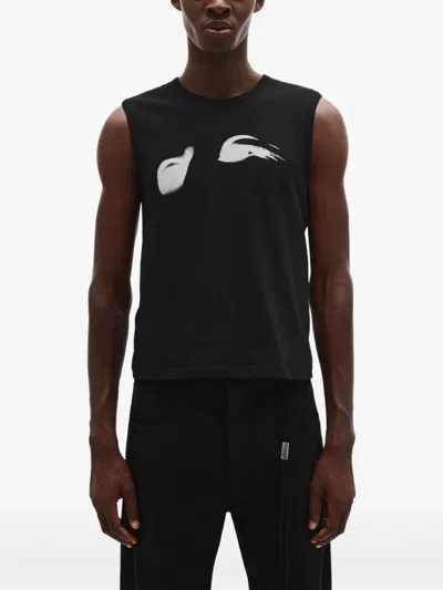 Ann Demeulemeester Smokey Eyes Vest In Multicolor