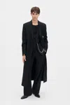 Ann Demeulemeester Leonard High Comfort Tailored Coat In Black