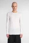 Ann Demeulemeester Greg T-shirt In White Viscose In White