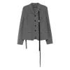 Ann Demeulemeester Grey Jackets Men In Gray