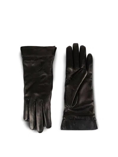 Ann Demeulemeester Guantes - Negro