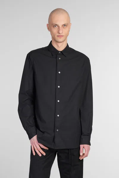 Ann Demeulemeester Haaken Shirt In Black Cotton