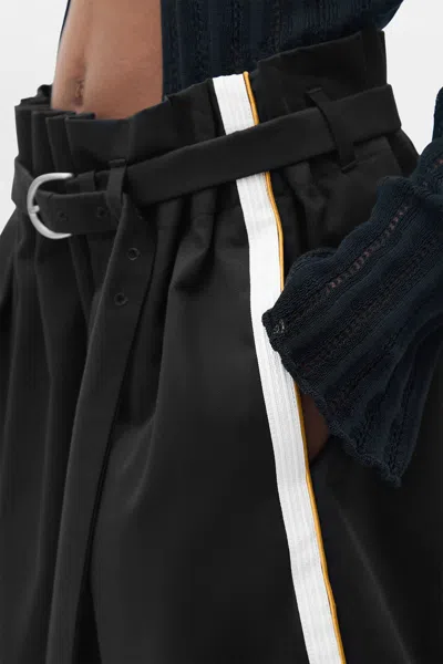 Ann Demeulemeester Haga Pleated Miniskirt In Black