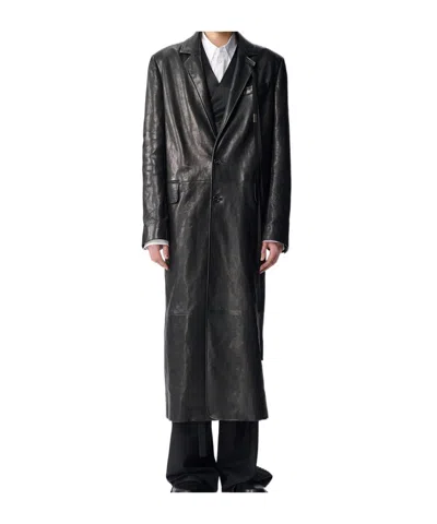 Ann Demeulemeester Hakan Tailored Coat In Black
