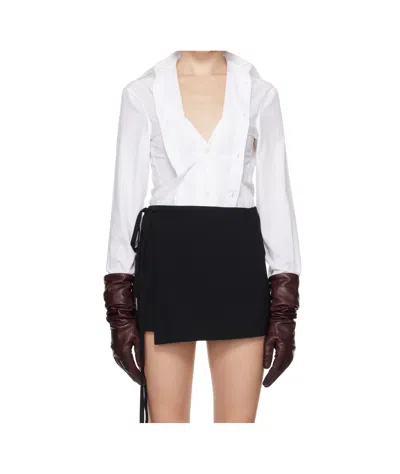 Ann Demeulemeester Haley Shirt In White