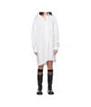 Ann Demeulemeester Daria Dropped Shoulder Poplin Shirt In White