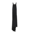 Ann Demeulemeester Halterneck Floor-length Dress In Black