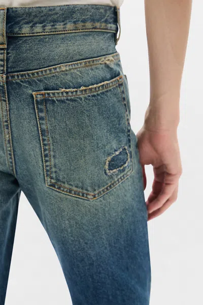 Ann Demeulemeester Hamo 5-pockets Slim Fit Bootcut Trousers In Multi