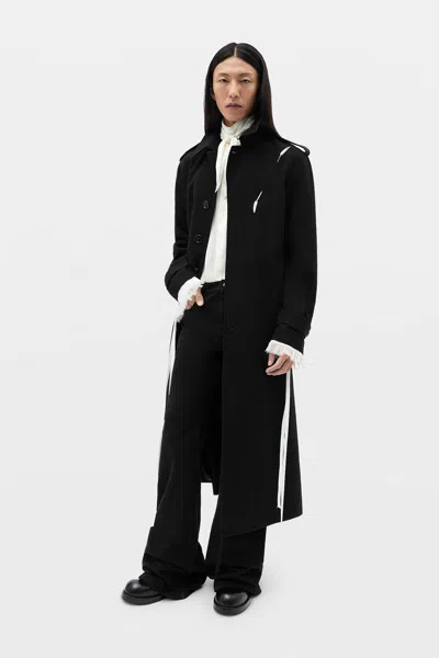Ann Demeulemeester Hamo Bootcut Trousers In Black
