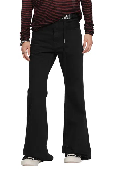 Ann Demeulemeester Hamo Bootcut Trousers In Black