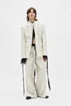 Ann Demeulemeester Hansteen Fitted Tailored Jacket In Multicolor