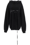 ANN DEMEULEMEESTER ANN DEMEULEMEESTER HEAVEN HOODY BLACK