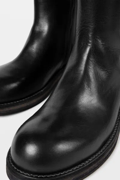 Ann Demeulemeester Helfred Ankle Boots With Zip In Multi