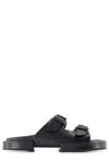 Ann Demeulemeester Henri Block Double Buckle Strapped Sandals