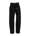 Ann Demeulemeester Herme 5-pockets Slim Fit Cropped Trousers Faded De In Black