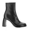 Ann Demeulemeester Lisa Ankle Boots In Black Leather In Black