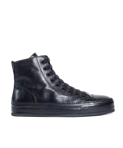 Ann Demeulemeester High Help Casual Shoes In Black