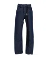 Ann Demeulemeester High-waist Straight-leg Jeans In Black
