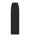 Ann Demeulemeester High-waisted Floor-length Skirt In Black