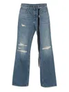 Ann Demeulemeester Jeans With Belt Loops In Blue