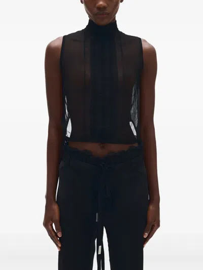 ANN DEMEULEMEESTER HILJU CROP TOP