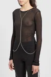 Ann Demeulemeester Hilu Body Chain In Multicolor