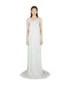 ANN DEMEULEMEESTER X-LONG FLARED DRESS