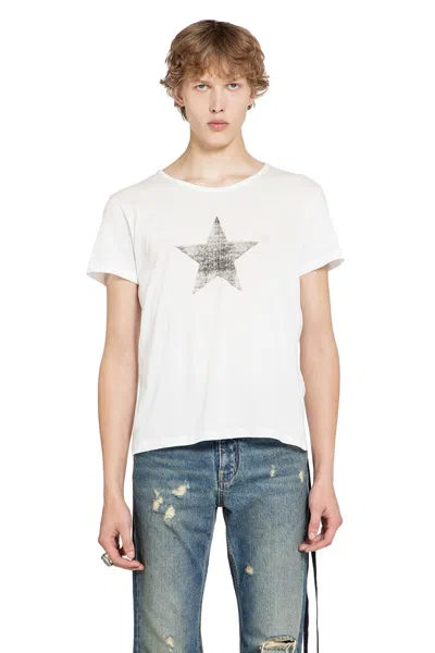 Ann Demeulemeester Idar Star T-shirt In White