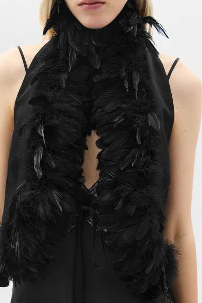 Ann Demeulemeester Idje Open Waistcoat In Multi