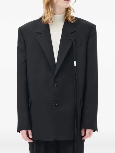 Ann Demeulemeester Ignaas Tailored Blazer In Black