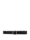 Ann Demeulemeester Imir Buckle-embellished Leather Belt