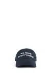Ann Demeulemeester Ini Baseball Cap In Blue