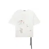 Ann Demeulemeester Ivory Everything Is Fine T-shirt White In White