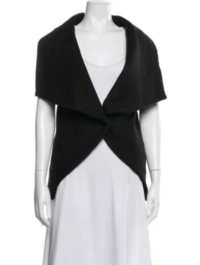 Pre-owned Ann Demeulemeester Jacket In Black