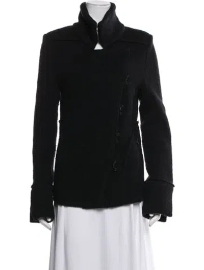 Pre-owned Ann Demeulemeester Jacket In Black