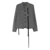Ann Demeulemeester Grey Jackets Men In Gray